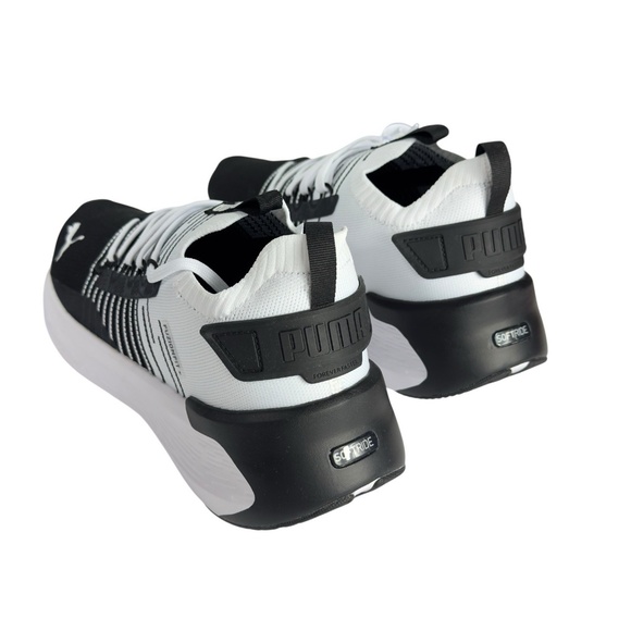 PUMA Softride Symmetry Fuzion Running Shoes Black White Mens Sizes 10.5, 11 - Picture 4 of 16